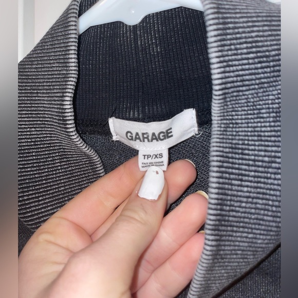 Grey Turtleneck Garage Sweater - Picture 2 of 2